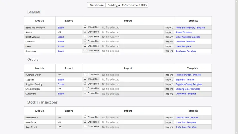 Import & Export Inventory Data | CSV, Excel | Inventory Pro